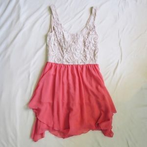 Windsor Pink and Cream Dress